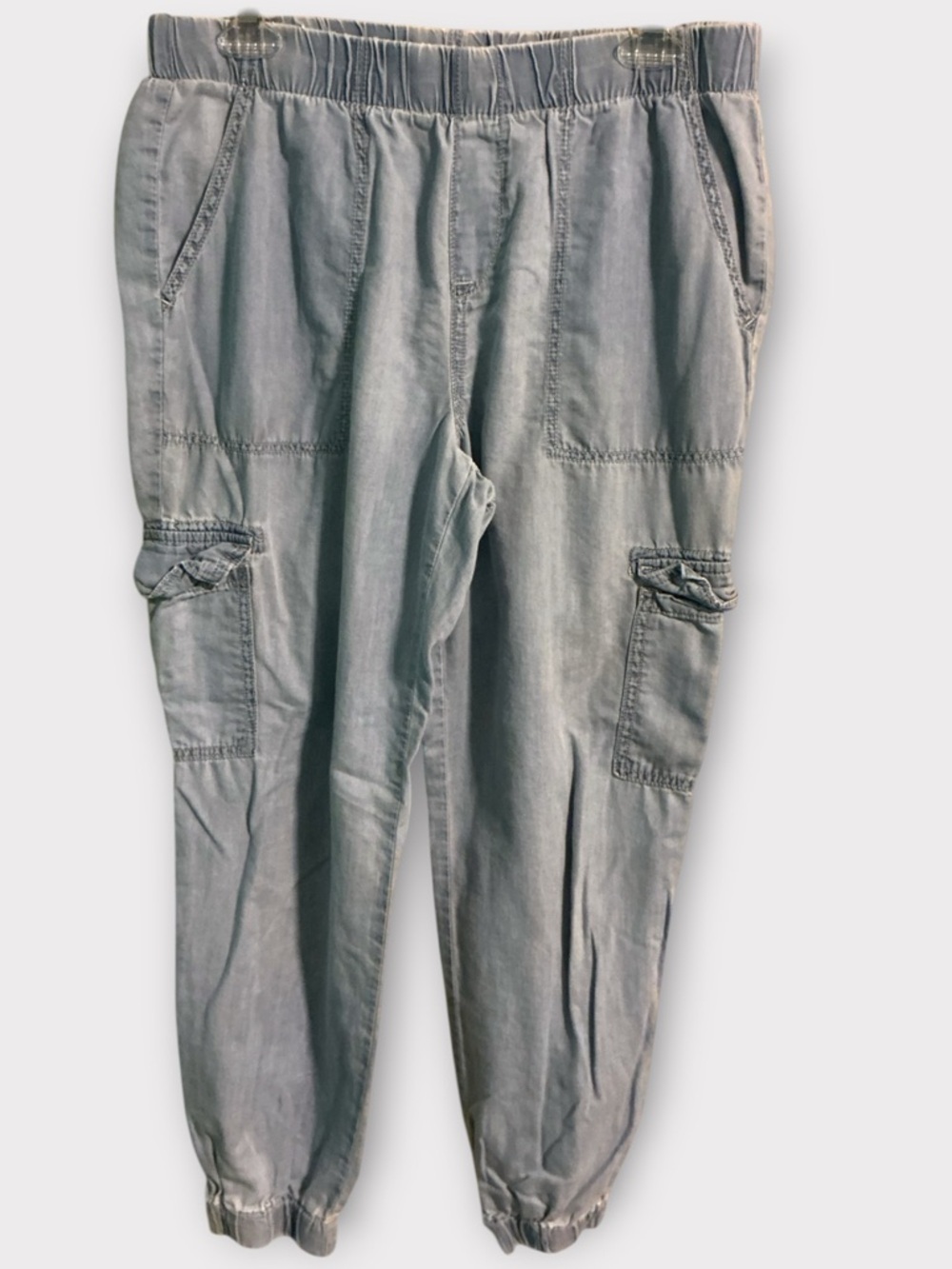 🌼Rewash Light Blue Denim Cargo Joggers